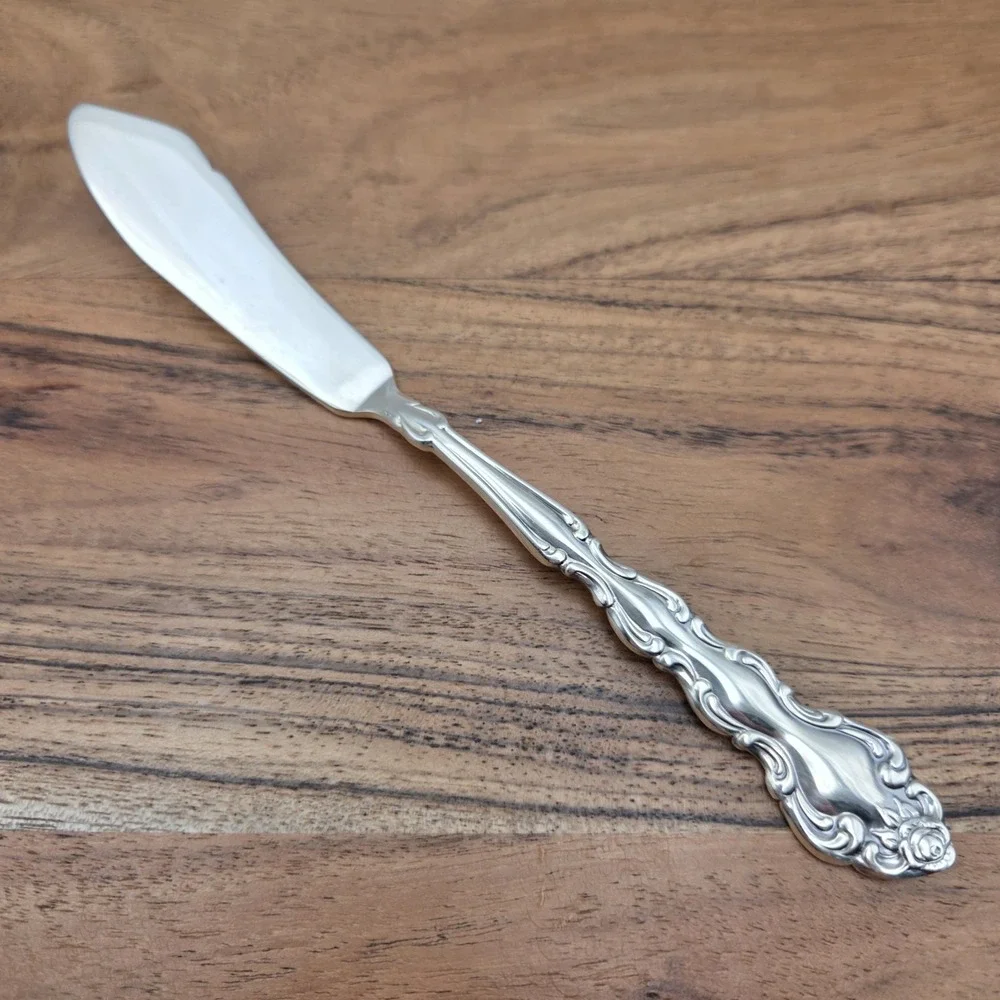 Oneida Community Beethoven Silverplate Serving Set Of 6 Pie Spoon  Betty Crocker